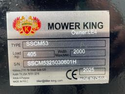 New Mower King Quick Attach Cement Mixer