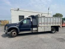 2009 Ford F550 Super Duty XLT Dump Truck