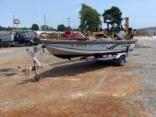 1997 Lunker V14' Boat