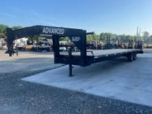 2021 Advance 30' Gooseneck Equipment Trailer