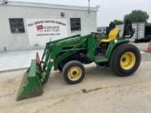 John Deere 4410 Hydrostatic 4X4 Tractor W/ Loader