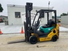2007 Komatsu FG25 5,000 IB LP Forklift