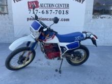1986 Honda 600R XL Motorcycle