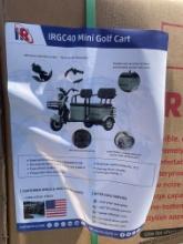 New IR IRGC40 Mini Electric Golf Cart