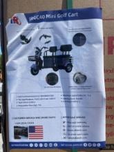 New IR IRGC40 Mini Electric Golf Cart