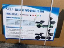 New SKLP 48 Volt Electric 2 Wheeled Bike