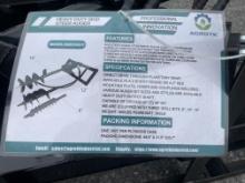 New Mower King Quick Attach Auger Drive W/ Bits