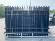 New Lot Of (22) PCS 10X7 Iron Sight Fence