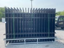 New Lot Of (22) PCS 10X7 Iron Sight Fence