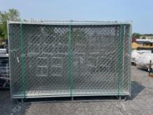 New Lot Of (20) Pieces 10'X6' Chain Link Fence