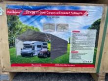 New Hurricane 20X30' All Steel Carport