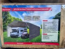New Hurricane 20X30' All Steel Carport
