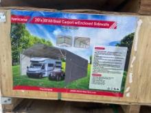New Hurricane 20X30' All Steel Carport