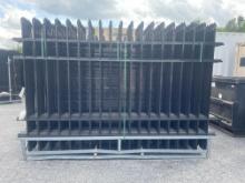Skid Lot Of New EINGP 10'X7' Site Fence