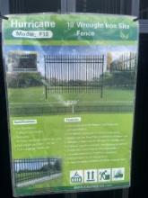 Skid Lot Of New EINGP 10'X7' Site Fence