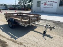 2004 Wowi 5X8' Utility Dump Trailer