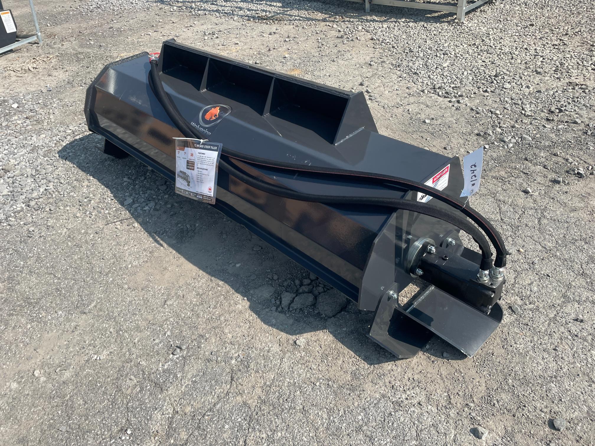 New Wolverine 72" Quick Attach Roto Tiller