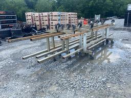 Skid Lot Of Misc Rolling Carts