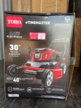 New Toro Timemaster 60V Walk Behind Mower