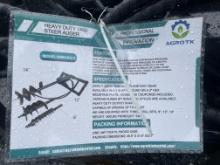 New Mower King Quick Attach Auger Drive W/ Bits
