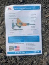 New IR Mini Excavator Attach Concrete Breaker
