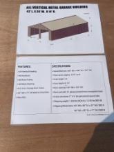 New Allmetal 42X46X14' Metal Garage Building