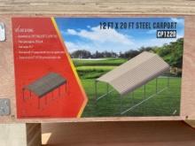 New 12X20' Steel Carport