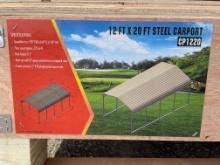 New 12X20' Steel Carport