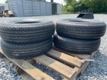 New Set Of (4) ST205/75415 Radial