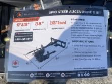 (2X) New Wolverine Quick Attach Auger Drive W/Bits
