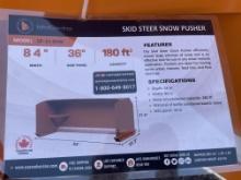 New 84" Quick Attach Wolverine Snow Pusher