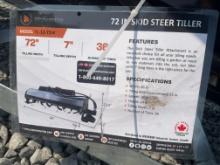 (2X) New Wolverine 72" Quick Attach Roto Tiller