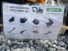 New MIVA Quick Attach Mini Excavator Attachments
