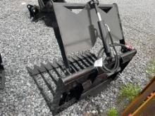 New GIYI Mini Quick Attach Log Grapple Carrier