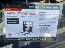 New Wolverine Mini Quick Attach Pallet Forks