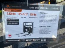 New Wolverine Mini Quick Attach Pallet Forks