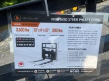 New Wolverine Mini Quick Attach Pallet Forks