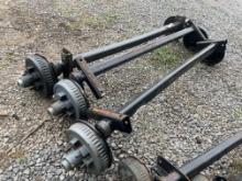 (3) Used AX10205 Axles