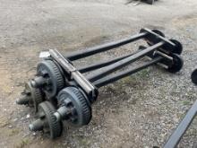 (4) Used AX10208 Axles