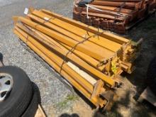 Skid Lot Of 8' Pallet Racking Rails
