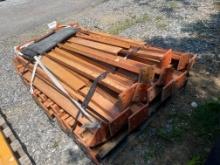 Skid Lot Of 4' Mount On Rack Rails