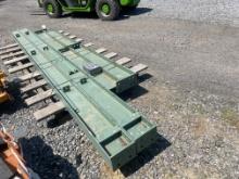 Skid Lot Of Misc. Size Steel Beams