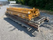 Skid Lot Of Pallet Racking