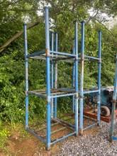 Lot Of (2) Upright Racking