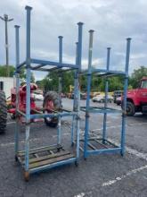 Lot Of (2) Upright Racking