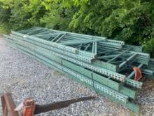 Skid Lot Of Pallet Racking Uprights