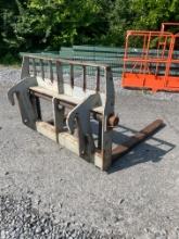 Set Of Telehandler Pallet Forks
