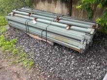 Skid Lot Of 8' Pallet Racking Rails