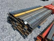 Skid Lot Of 106" Pallet Racking Rails