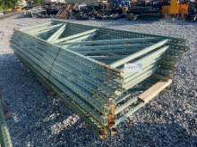 Skid Lot Of Pallet Racking Uprights